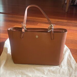 Tory Burch Tan Leather Tote